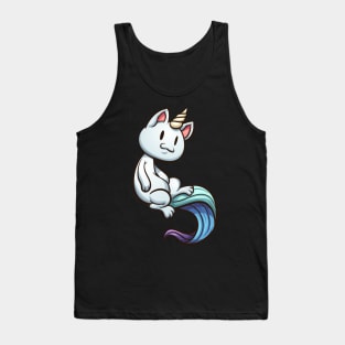 Cartoon caticorn Tank Top